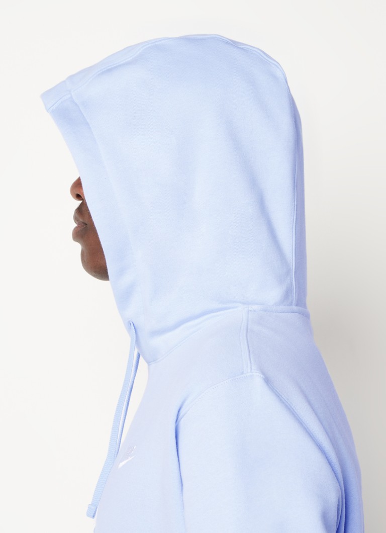 lichtblauwe nike hoodie
