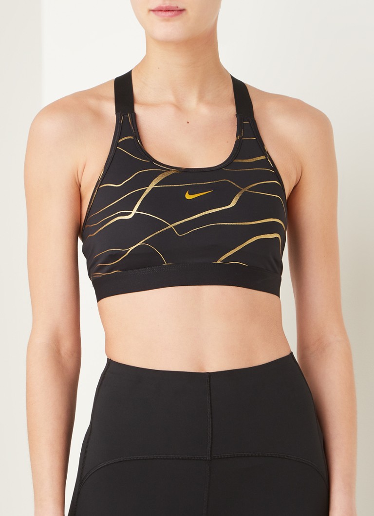 Nike Sport bh met medium support en Dri-Fit • Zwart • de Bijenkorf