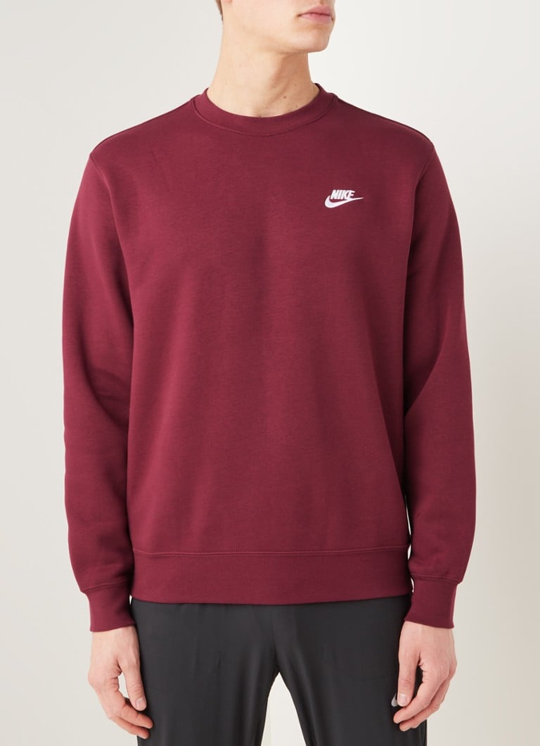 Nike - Sweater met logo - Brons