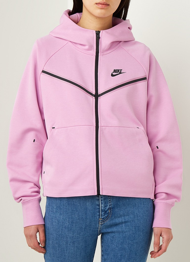 Nike Tech Fleece Sweatvest Met Logo • Roze • De Bijenkorf