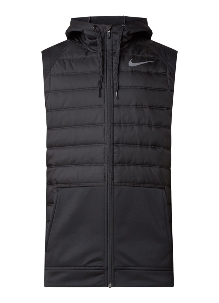 nike body warmer with hood