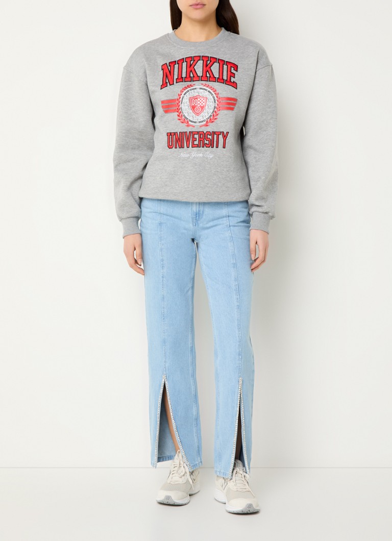 Nikkie University Nikkie Trui Dames Nikkie University Gold Sweater