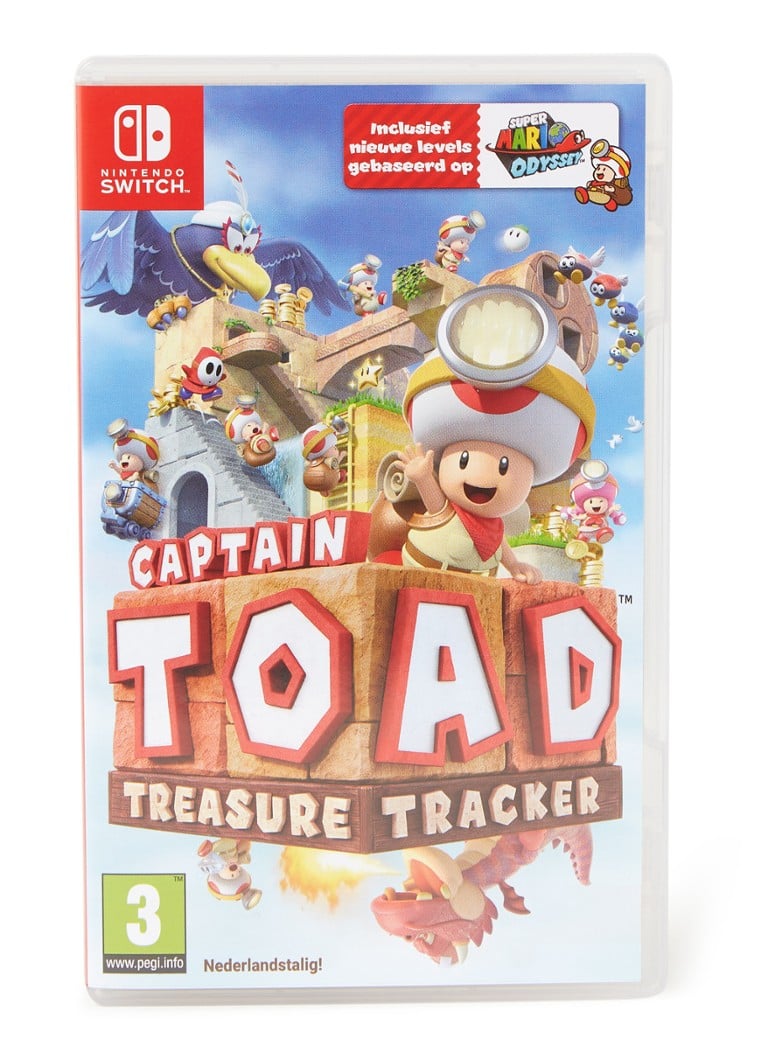 Nintendo - Captain Toad Treasure Tracker game - Nintendo Switch - Rood