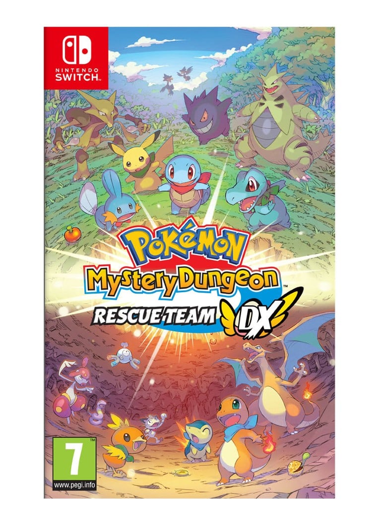 Nintendo - Pokémon Mystery Dungeon Rescue Team DX game - Nintendo Switch - Rood