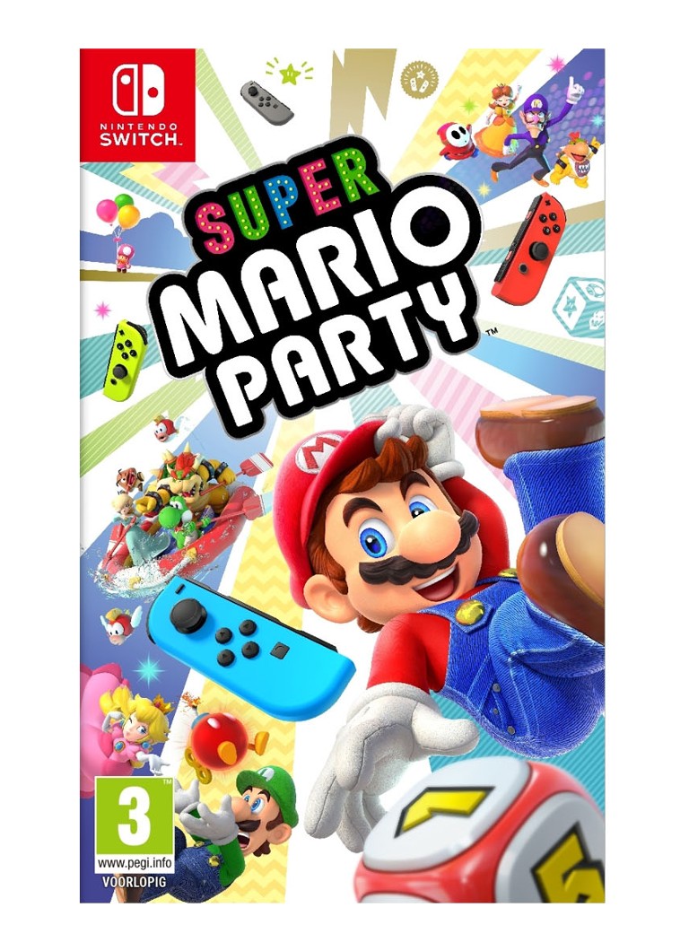 Nintendo - Super Mario Party game - Nintendo Switch - Rood