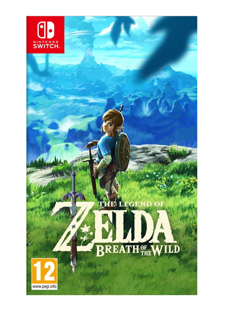 Nintendo - The Legend of Zelda Breath of the Wild game - Nintendo Switch - null
