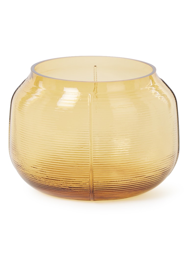 Normann Copenhagen - Step vaas 16 cm - Okergeel