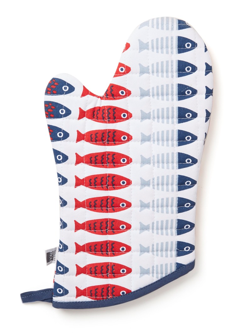 Now Designs - Little Fish ovenwant - Wit