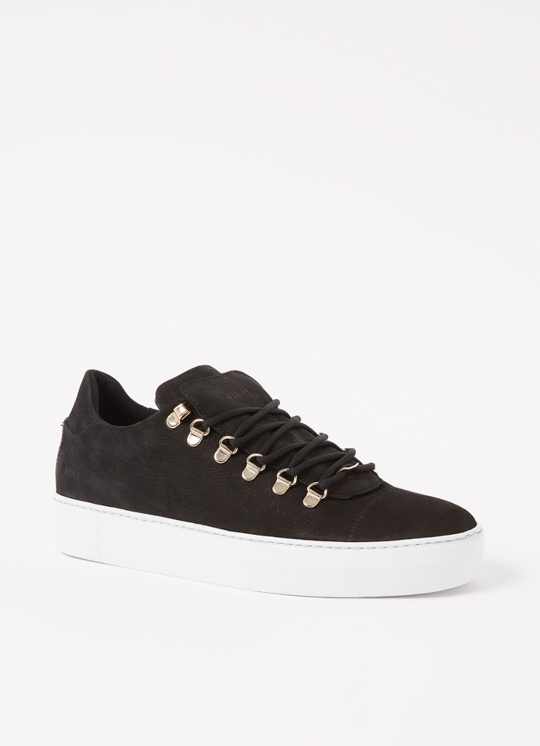 Nubikk Jagger Classic sneaker van nubuck • Zwart • de Bijenkorf