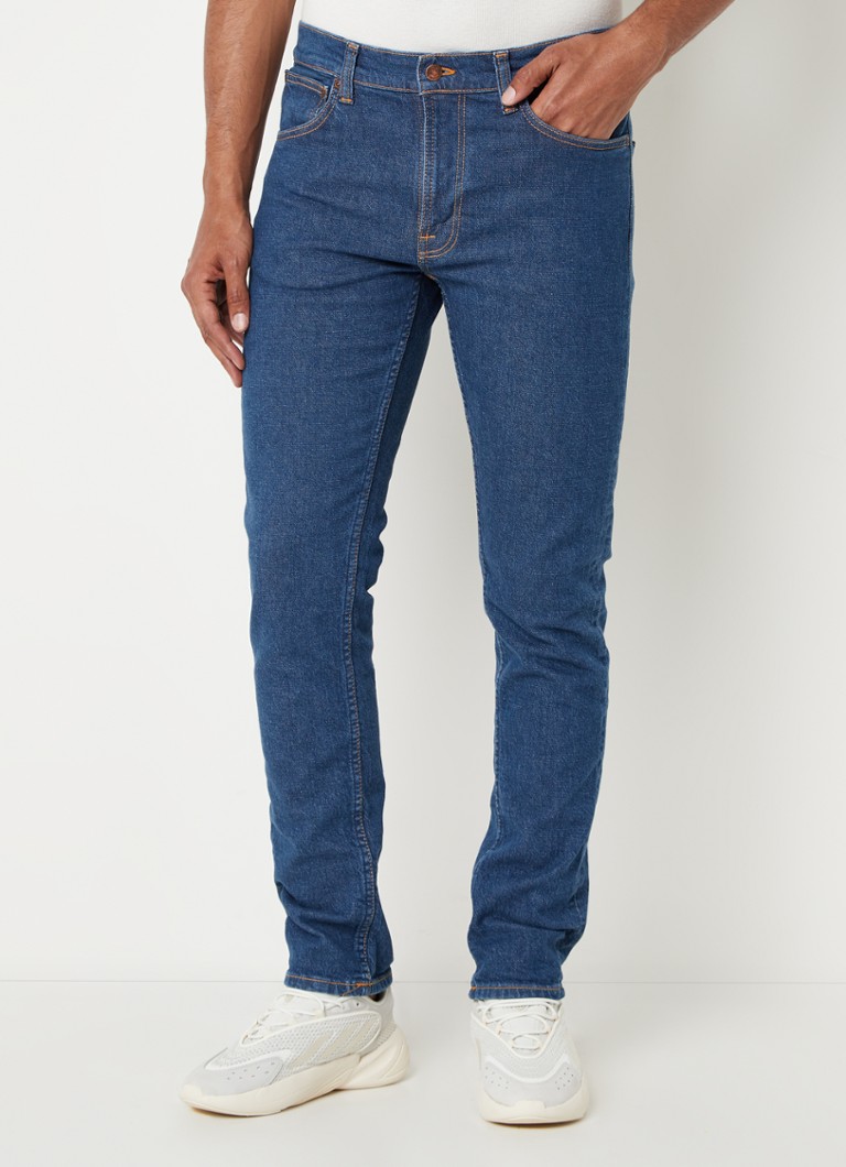 Nudie Jeans - Lean Dean slim fit jeans met stretch - Indigo