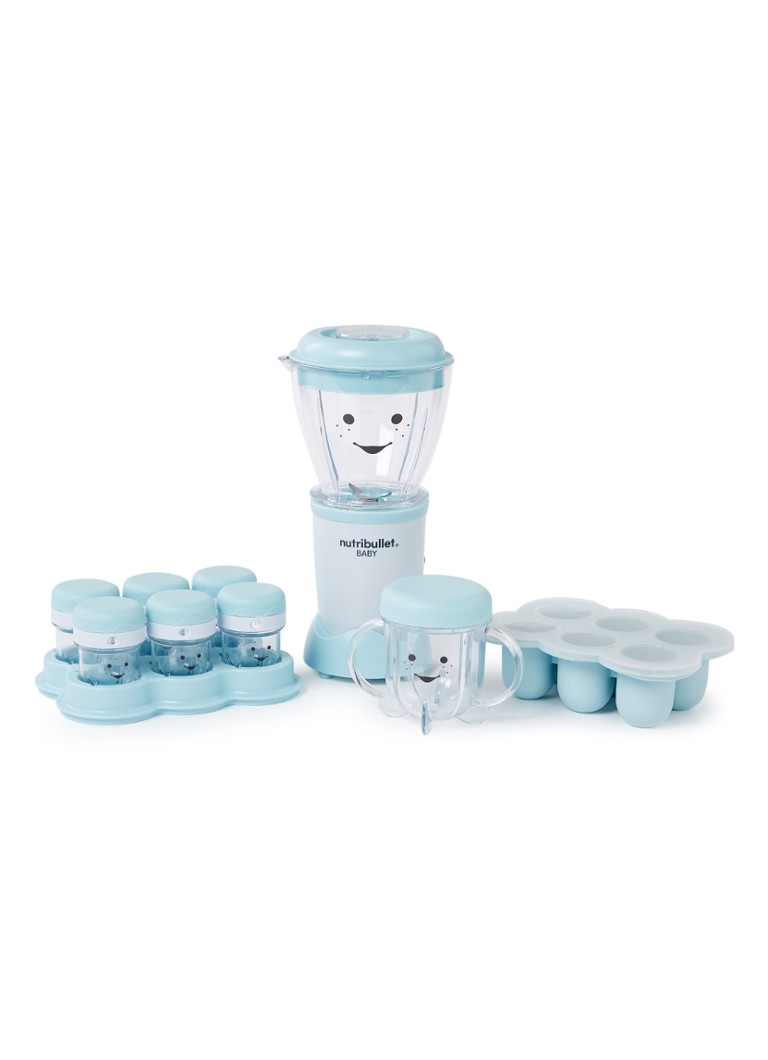 Nutribullet Baby Bullet blender 22delig • Lichtblauw • de Bijenkorf