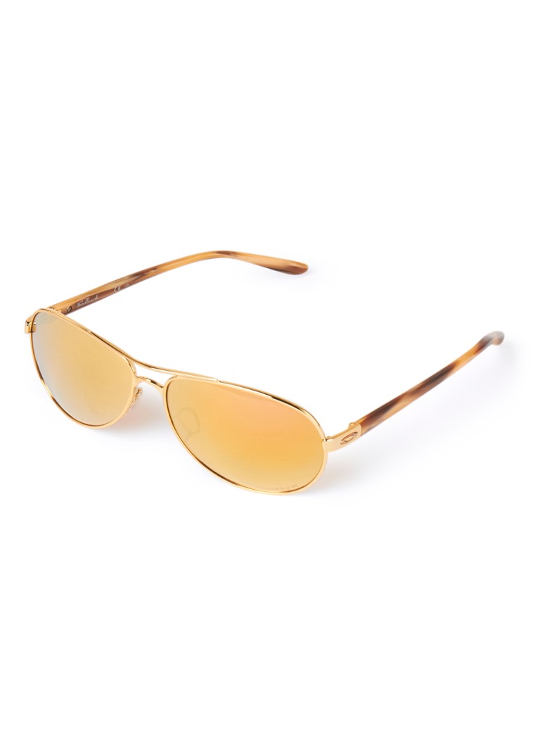 Oakley - Feedback zonnebril gepolariseerd OO4079 - Goud