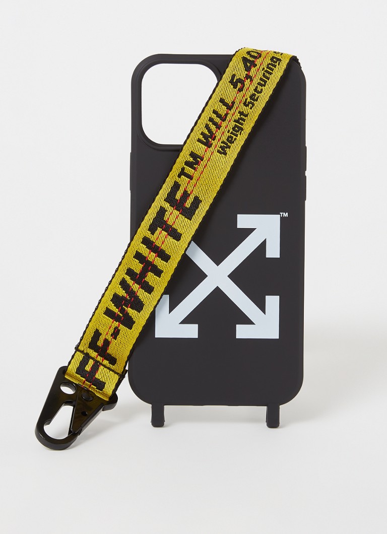 Off-White Industrial Belt telefoonhoes voor iPhone 12 12 Pro • Zwart • de Bijenkorf