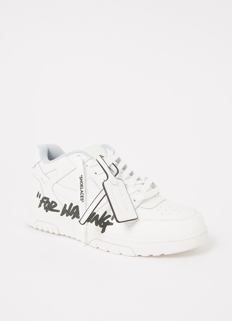 OffWhite Out Of Office sneaker van leer • Wit • de Bijenkorf