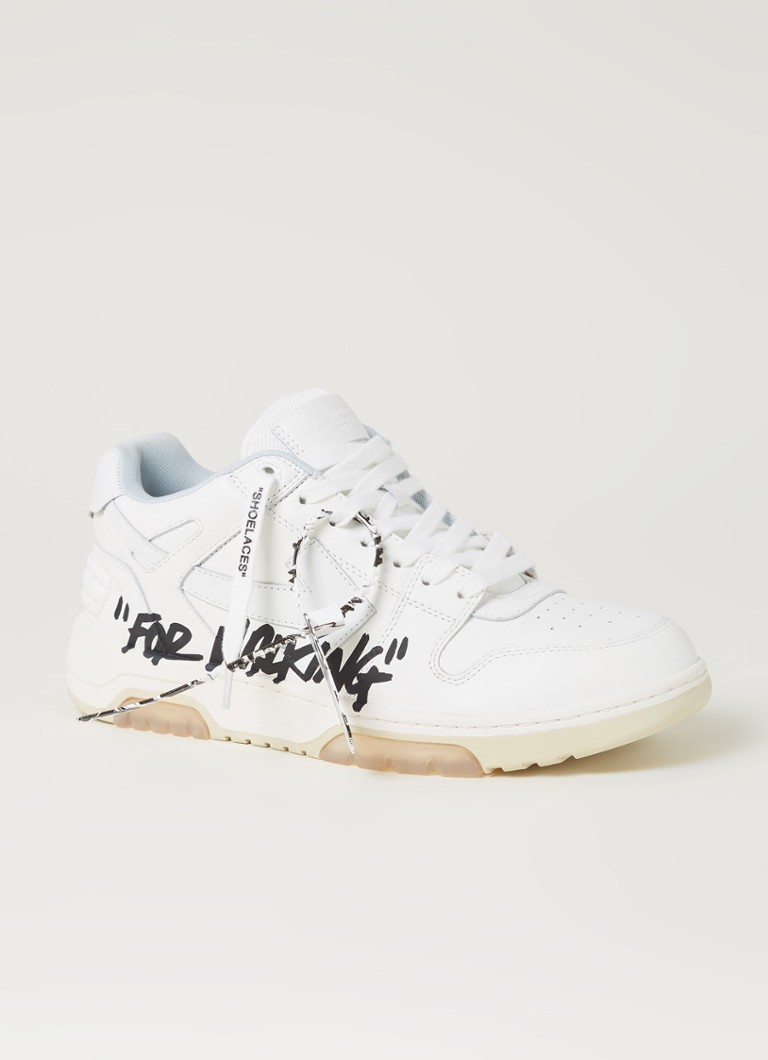 off white out of office calf leather sneaker