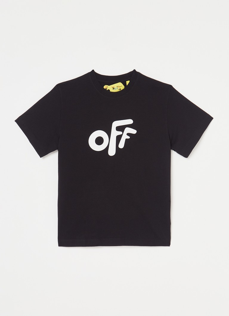 Off-White - T-shirt met logoprint - Wit