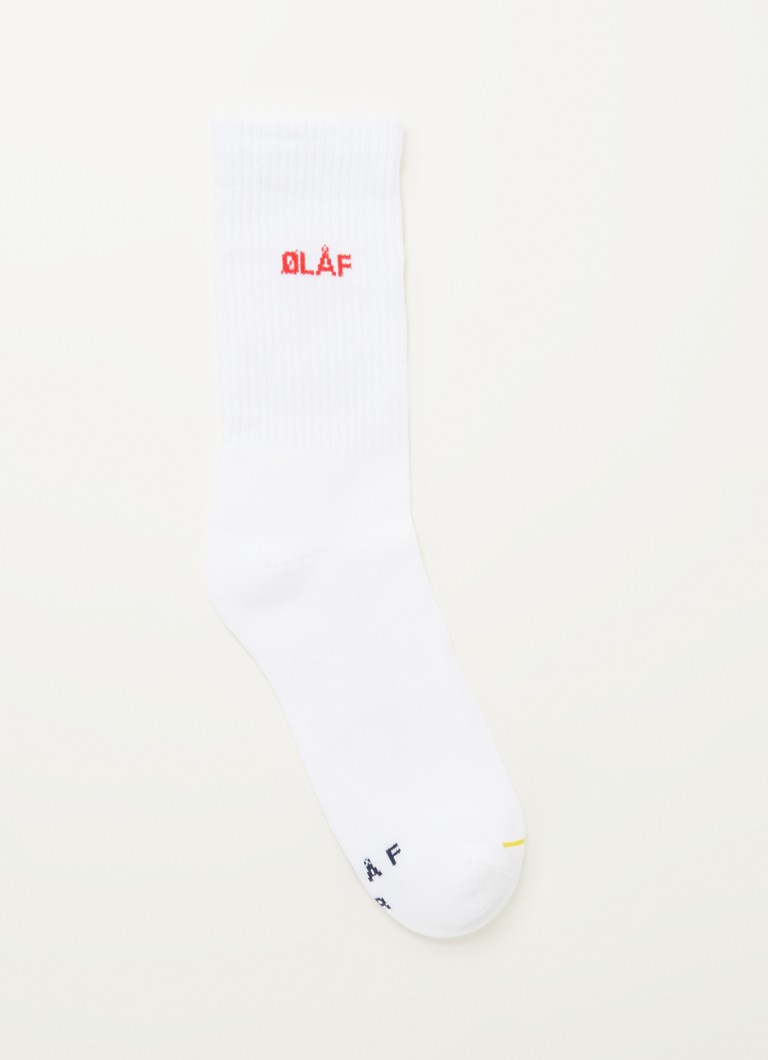 OLAF - Sokken met logo - Wit