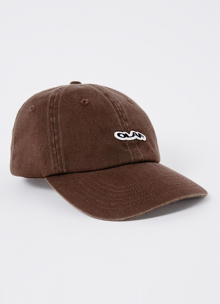OLAF - Wavy Drift pet met logo - Bruin