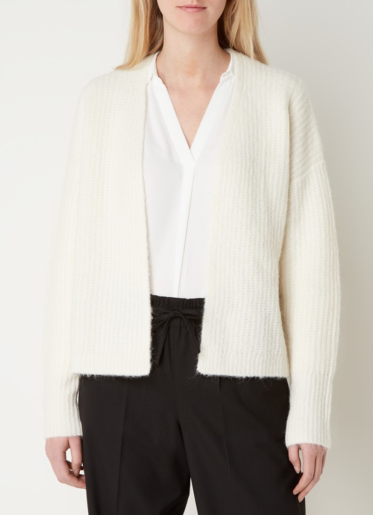 Studio Anneloes Ilana grofgebreid vest met ballonmouw • Jeans • de Studio Anneloes Ilana grofgebreid vest met ballonmouw • Jeans • de