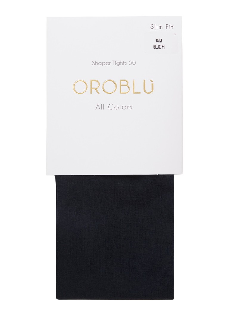 Oroblu - All Colors panty in 50 denier blue - Donkerblauw