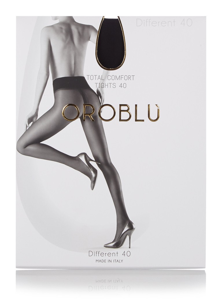 Oroblu - Different corrigerende panty in 40 denier singapour - Antraciet