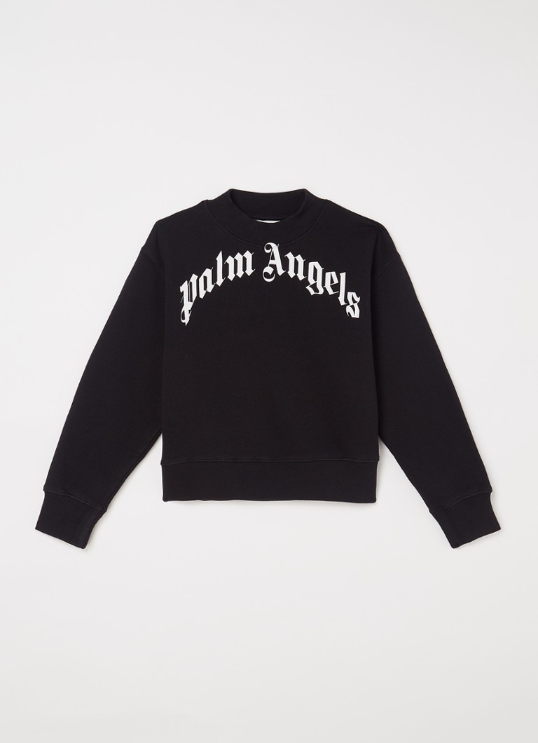 Palm Angels - Classic sweater met logoprint - Zwart