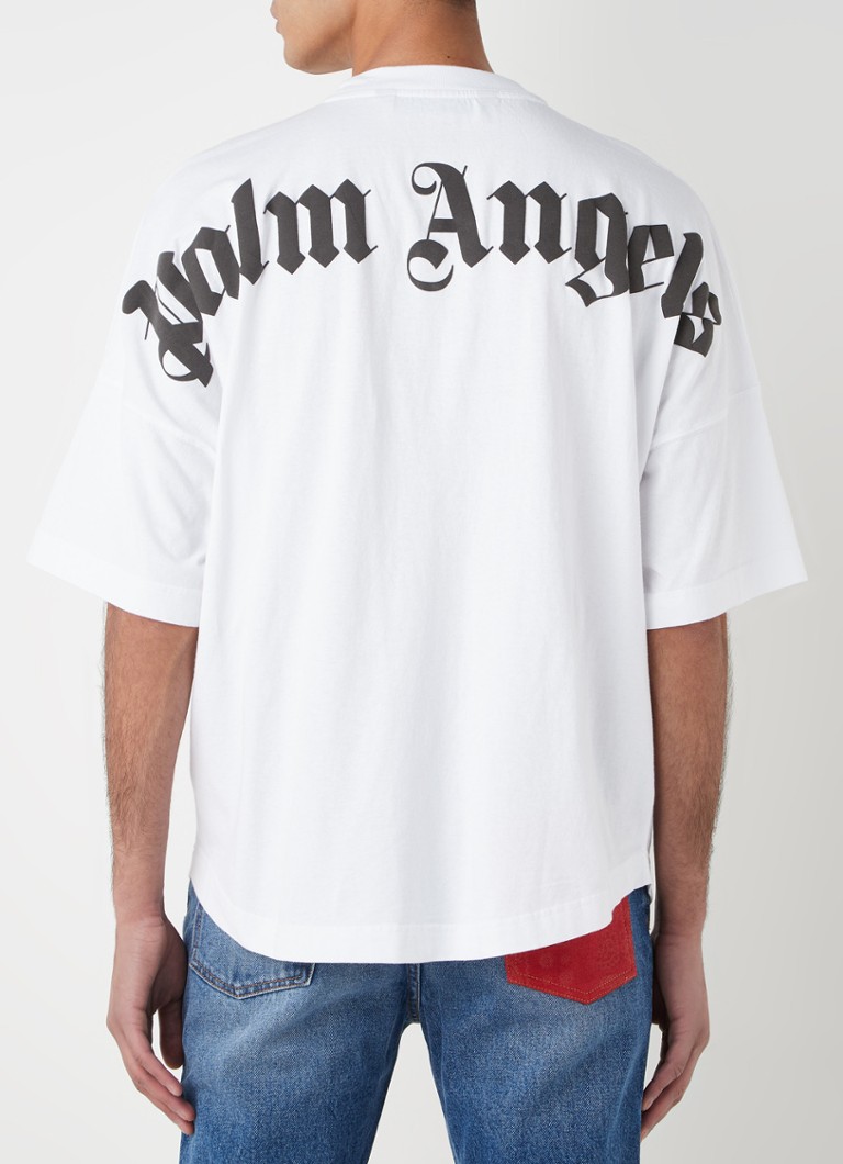 Sportschool heel Wereldbol T-shirts Heren T-shirts Kleding ≥ Witte Palm-Angels Tshirt — T-shirts  writern.net