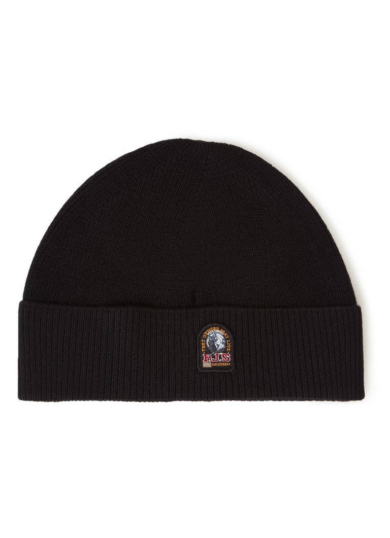 parajumper muts zwart
