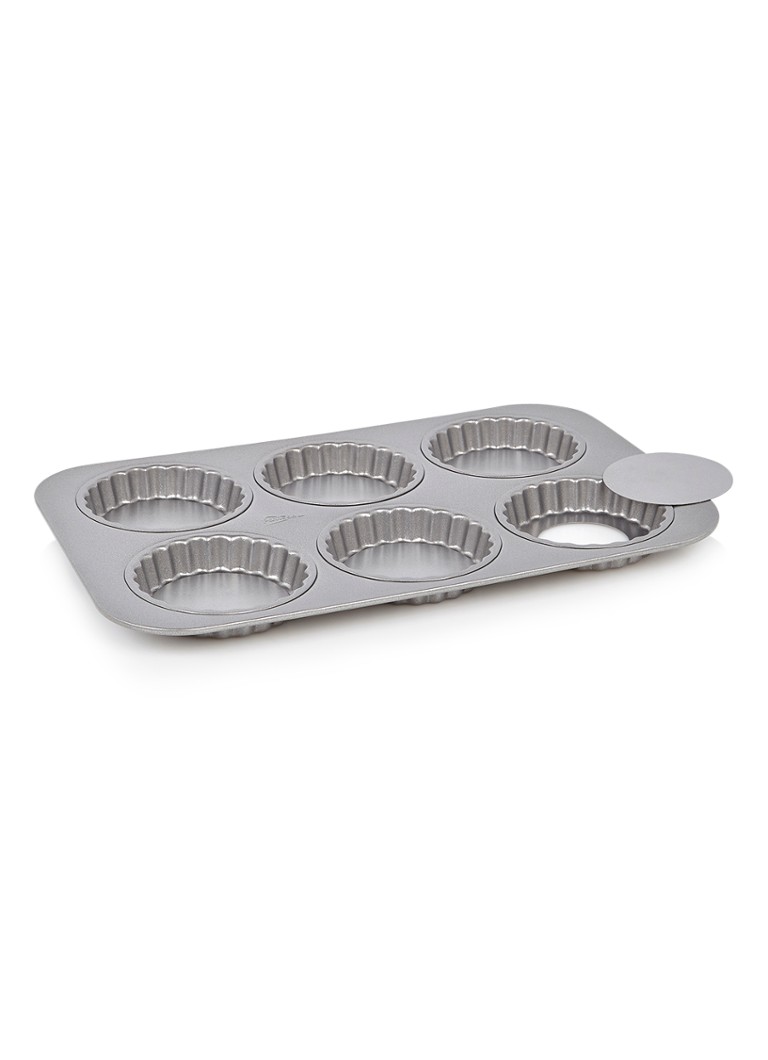 Patisse - Mini quichevorm 24 x 38 cm - Zilver