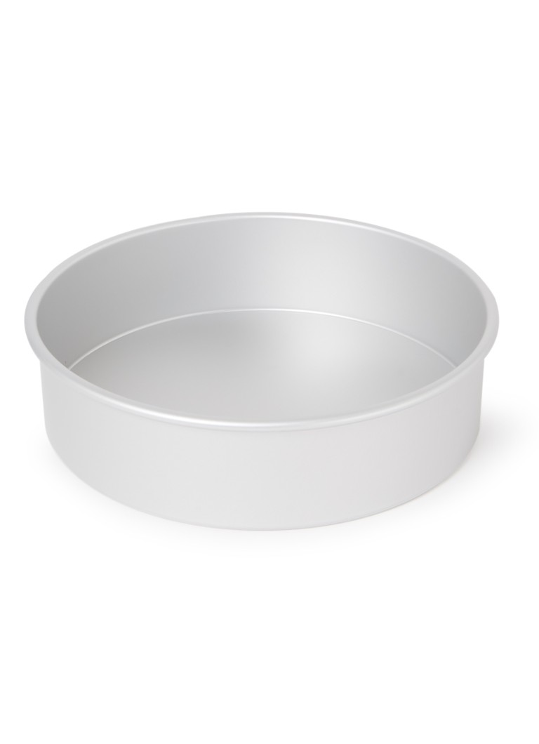 Patisse - Professional taartvorm met losse bodem 28 cm - Zilver