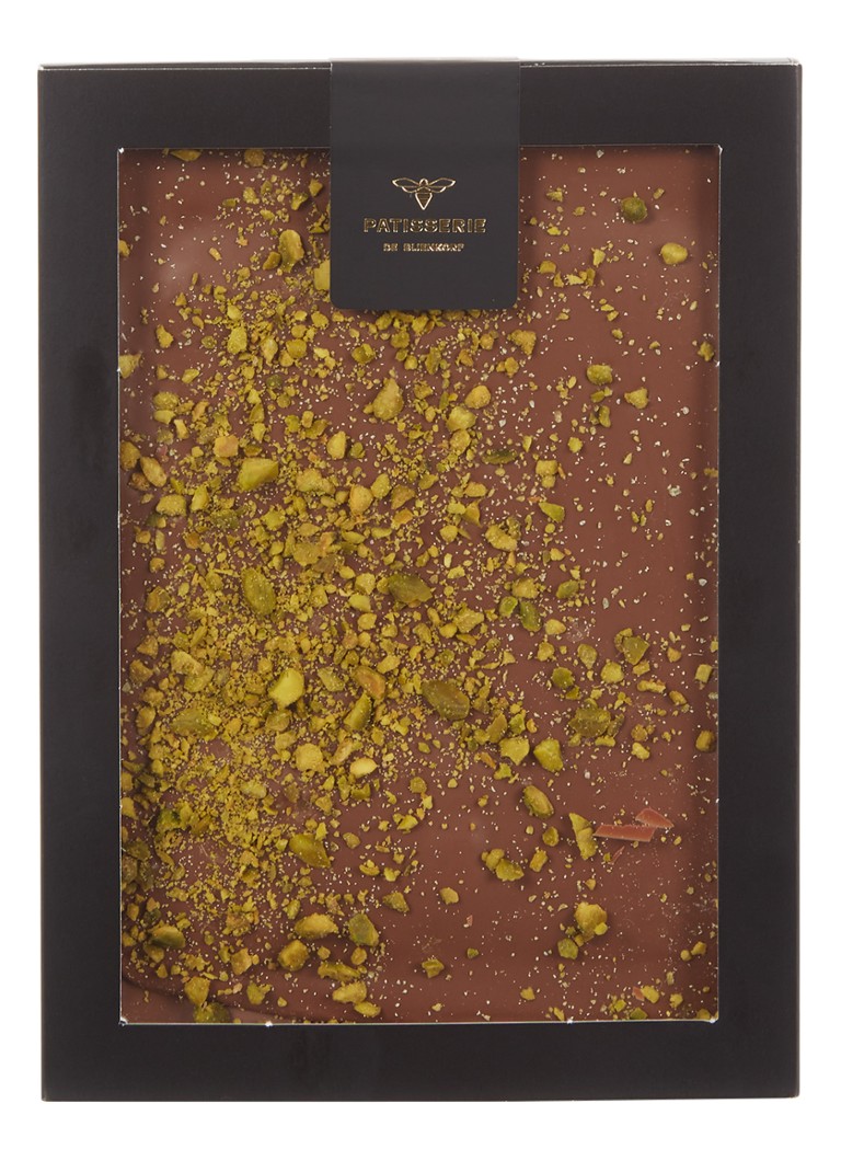 Patisserie de Bijenkorf - Dubai chocoladereep met pistache en kataifi 310 gram - null