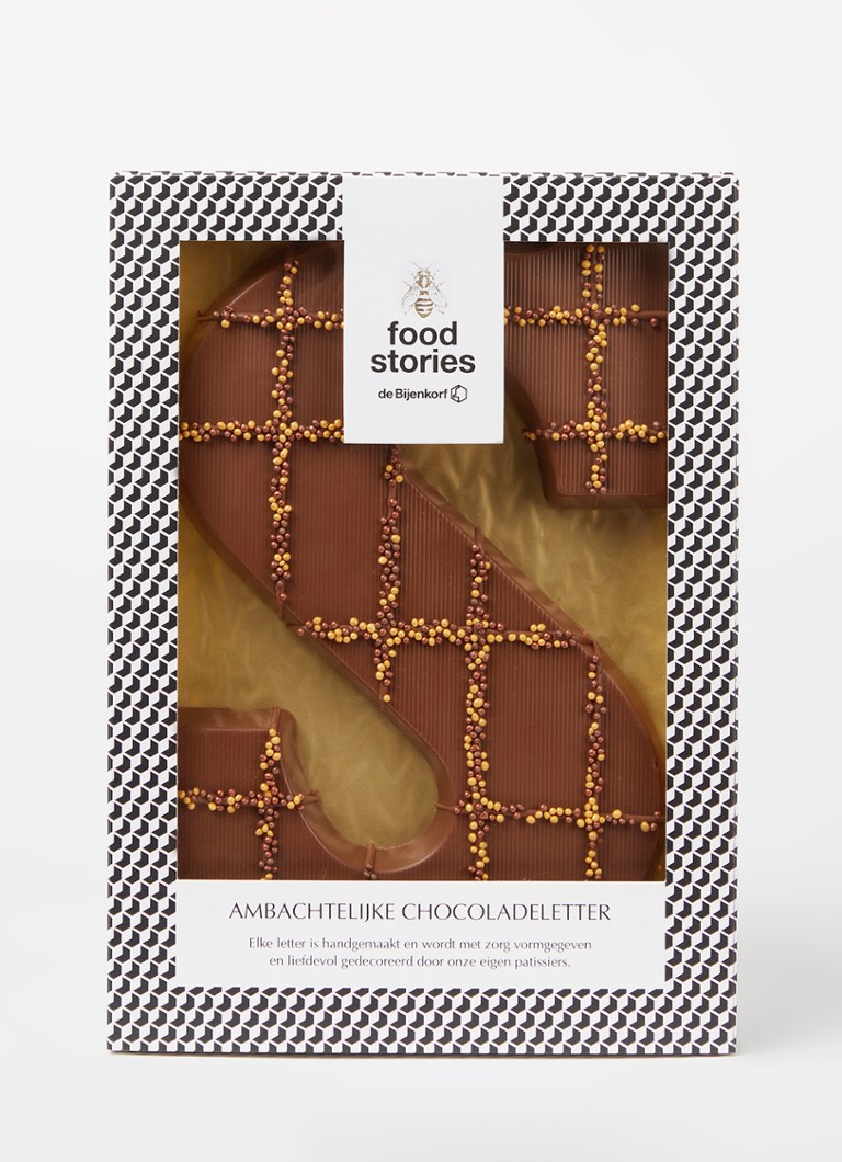 bijenkorf chocoladeletter