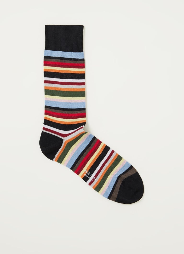 Paul Smith - New signature sokken van biologisch katoen - Multicolor
