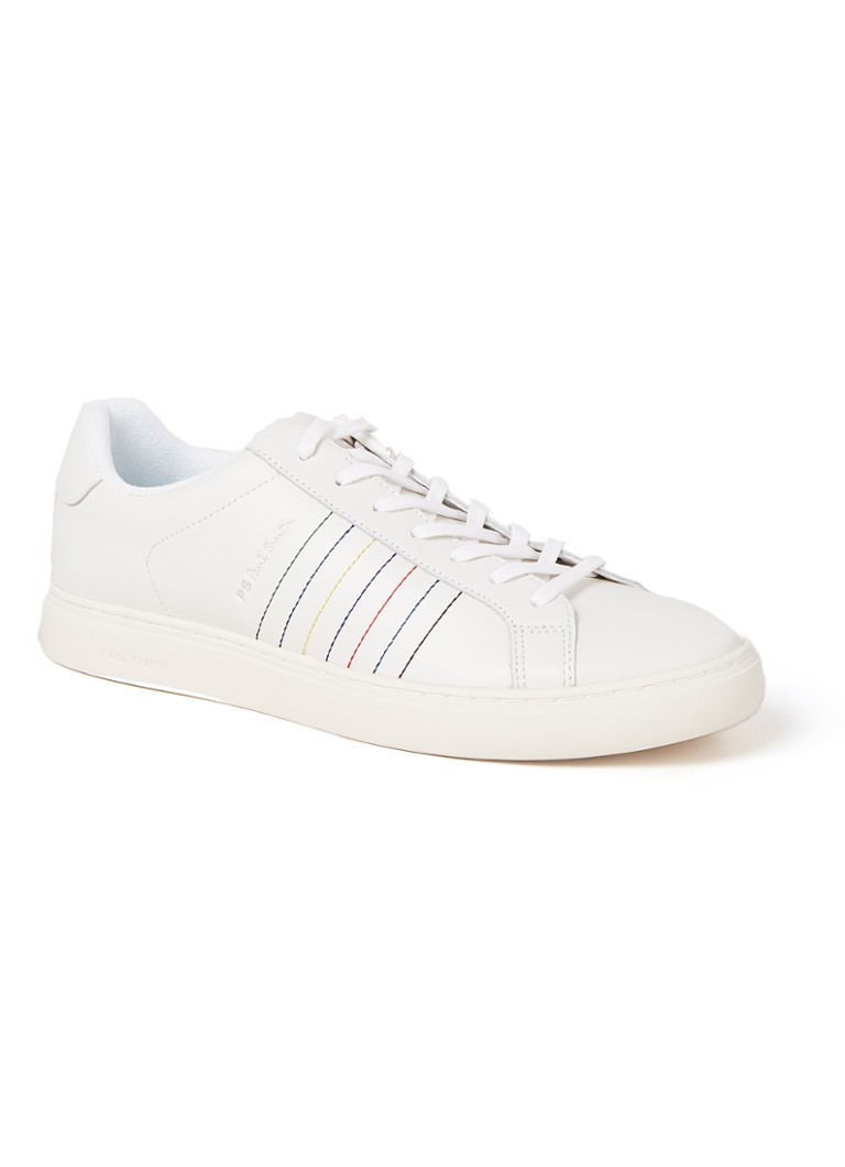 Schijnen Mars hoogte Paul Smith Rex Cup sneakers van leer • Wit • de Bijenkorf