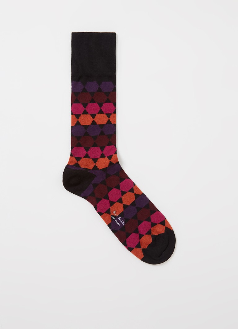 Paul Smith - Wesley sokken met print - Roze