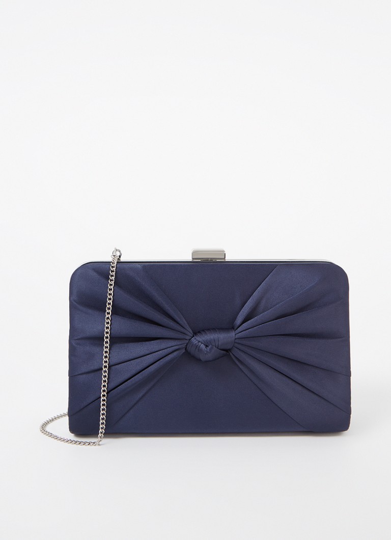 Phase Eight - Clutch met afneembare schouderriem - Donkerblauw