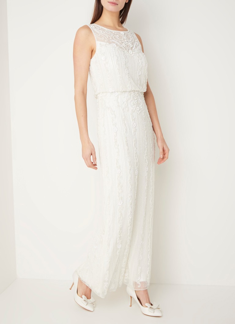 Phase Eight Evalina Maxi Jurk Met Strass Decoratie De Bijenkorf