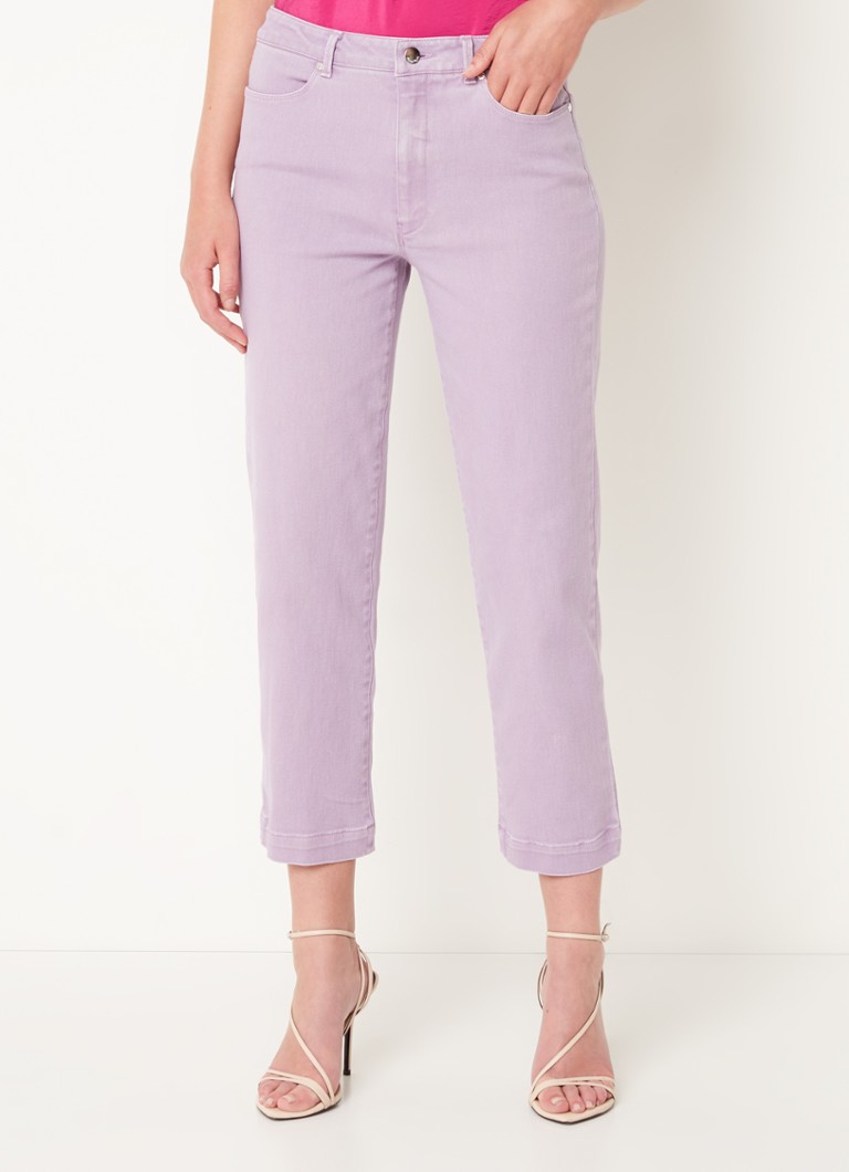 Phase Eight Ramona high waist straight leg cropped jeans • Lila • de ...