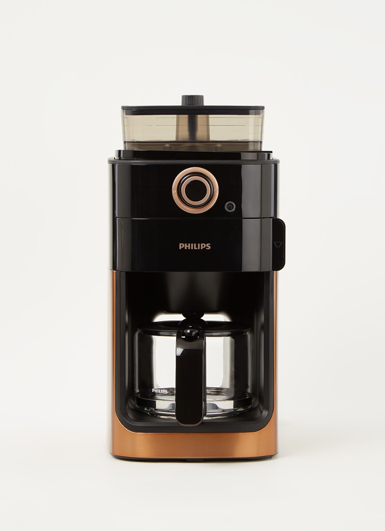 rustig aan Verslaggever helpen Philips Grind & Brew koffiezetapparaat HD7768 • Zwart • de Bijenkorf
