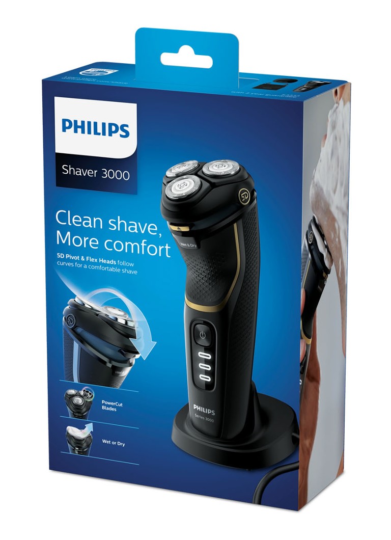 hoog Perioperatieve periode Proportioneel Philips Shaver Series 3000 elektrisch scheerapparaat • de Bijenkorf
