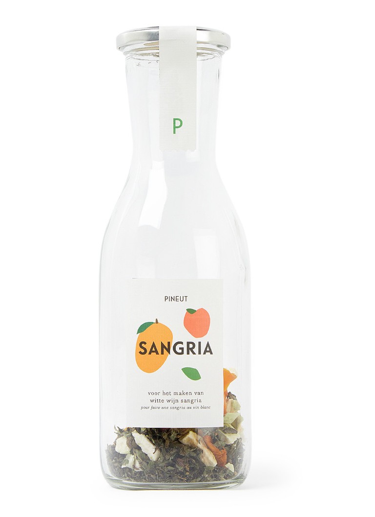 Pineut - Sangria Wit doe-het-zelfset in karaf - Transparant