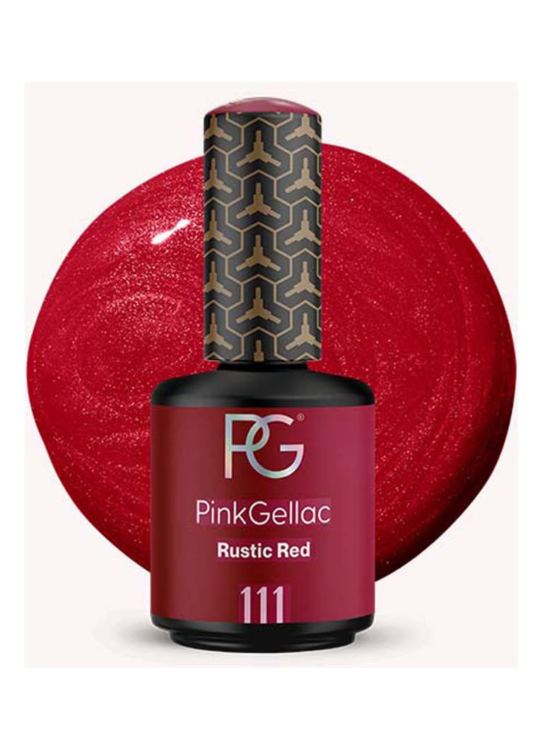 Pink Gellac - 111 Rustic Red - gel nagellak - 111 Rustic Red