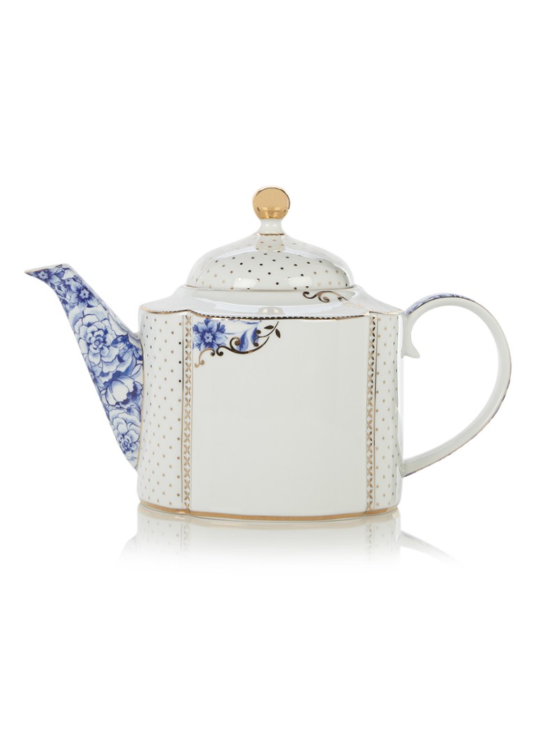 Pip Studio - Royal theepot 1,65 liter - Wit