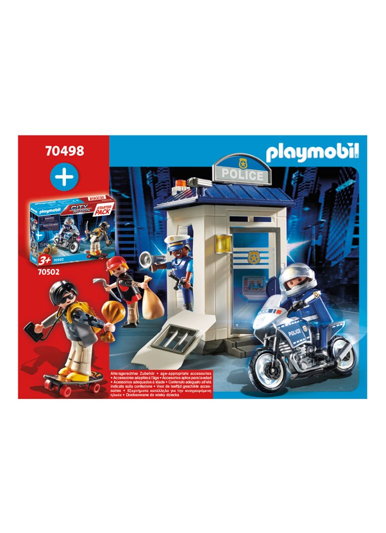 Zelden Mand sterk Playmobil 70498 Starterpack Politie • Multicolor • de Bijenkorf