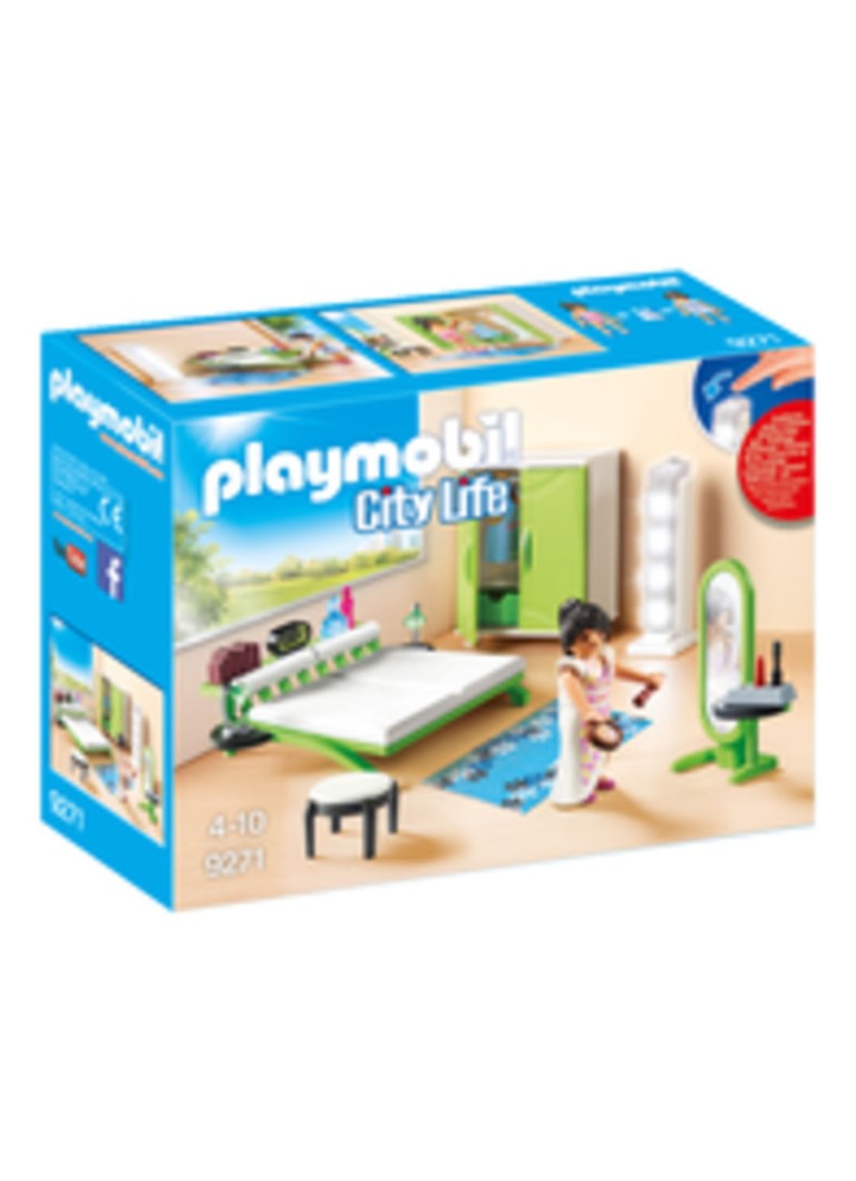 Playmobil 9271 Slaapkamer met make-up tafel �?� Multicolor �?� de Bijenkorf