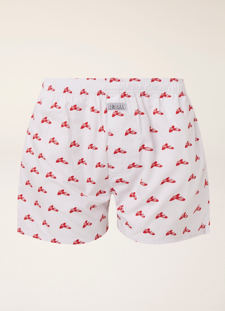 Ramkoers lade Ongrijpbaar Pockies Boxershort met steekzakken en Hef Bundy slipperdessin • Wit • de Bijenkorf Ramkoers lade Ongrijpbaar Pockies Boxershort met steekzakken en Hef Bundy slipperdessin • Wit • de Bijenkorf