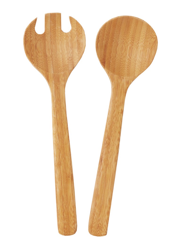 Point-Virgule - Bamboo slabestek 2-delig - Lichtbruin
