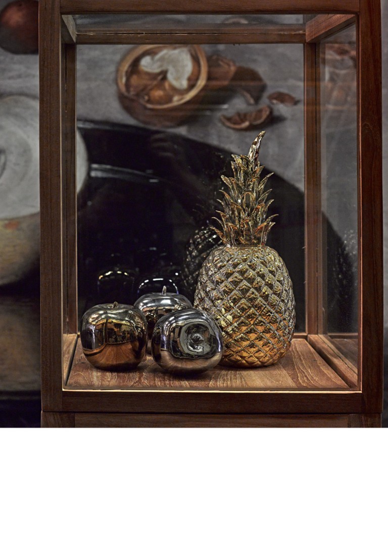 Andere plaatsen Derbevilletest vernieuwen Pols Potten Decoratieve ananas 30 cm • Goud • de Bijenkorf