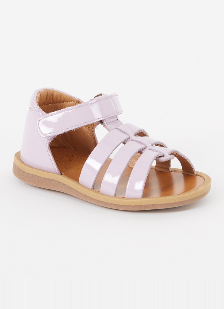 Pom d'Api - Poppy Strap sandaal van leer  - Lila