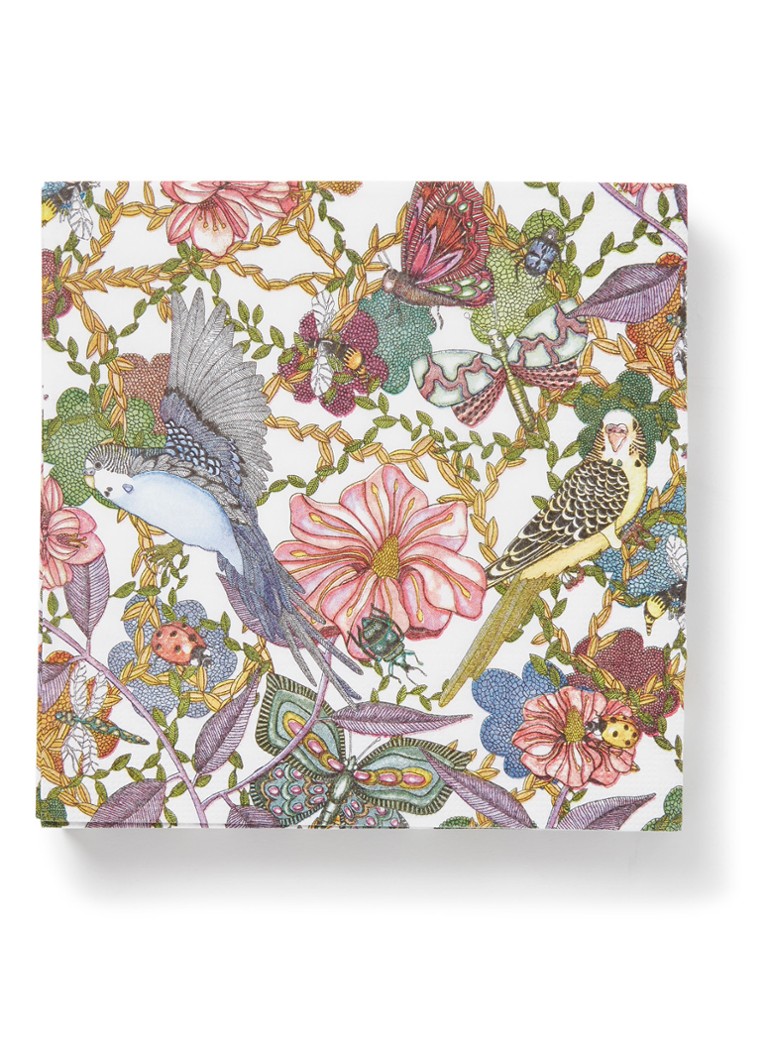 ppd - Birds & Flowers servetten 33 x 33 cm - Multicolor